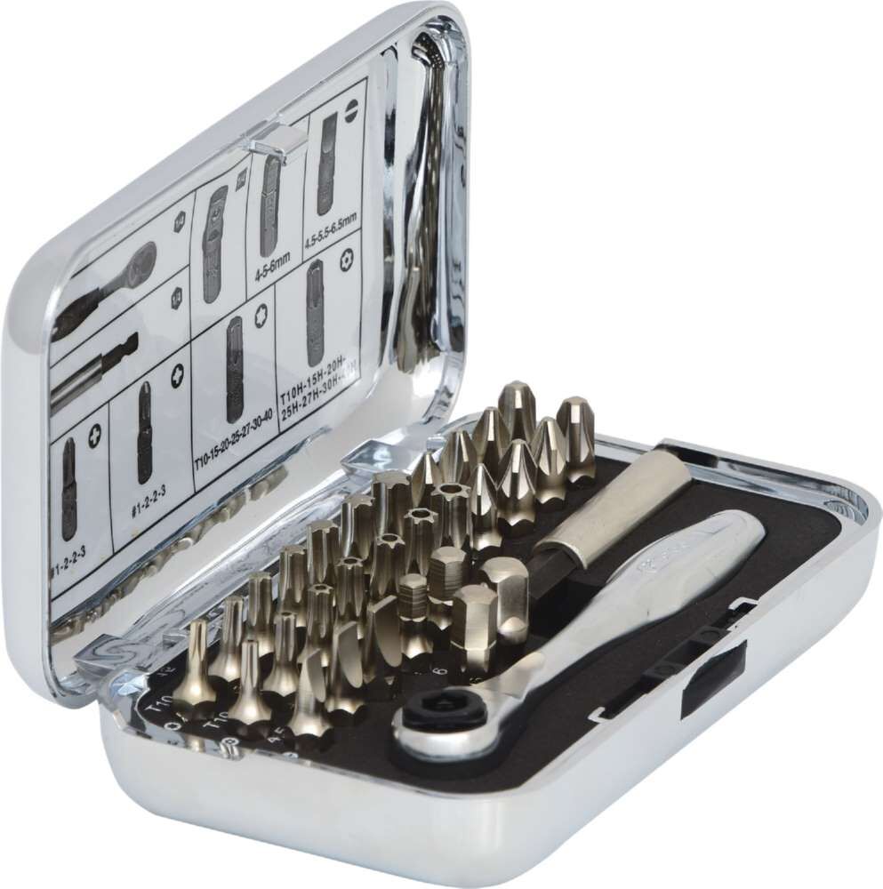 KS Tools 1/4 Zoll CHROMEplus Bit Satz 31 teilig Produktbild KS Tools 1/4 Zoll CHROMEplus Bit Satz 31 teilig bild 6
