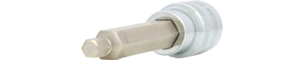 KS Tools 1/2 Zoll CHROMEplus Bit-Stecknuss Innensechskant lang Schlüsselweite 6 mm Produktbild KS Tools 1/2 Zoll CHROMEplus Bit-Stecknuss Innensechskant lang Schlüsselweite 6 mm