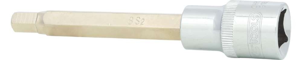 KS Tools 1/2 Zoll CHROMEplus Bit-Stecknuss Innensechskant lang Schlüsselweite 8 mm Produktbild KS Tools 1/2 Zoll CHROMEplus Bit-Stecknuss Innensechskant lang Schlüsselweite 8 mm bild 2