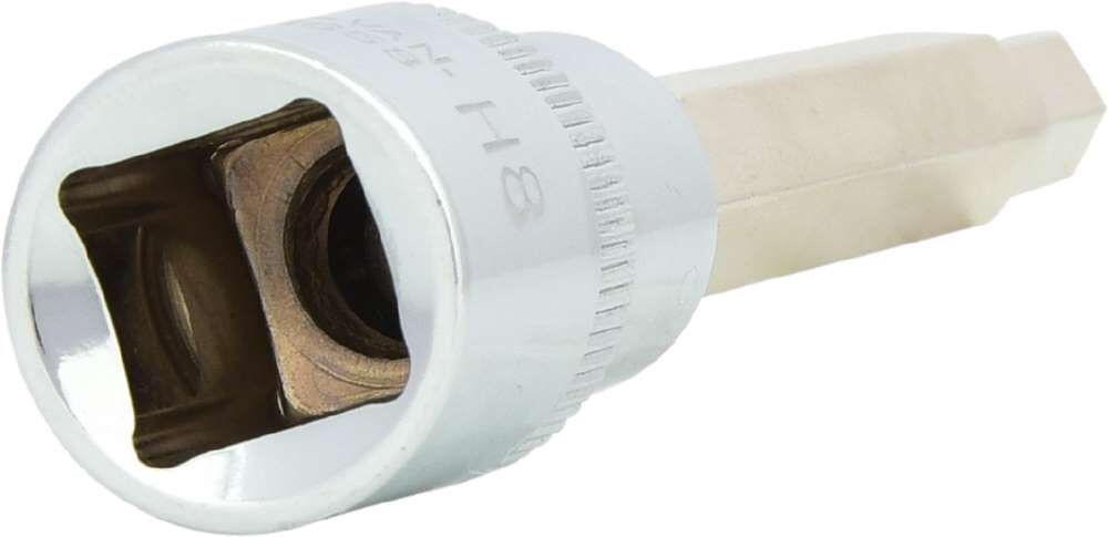 KS Tools 1/2 Zoll CHROMEplus Bit-Stecknuss Innensechskant lang Schlüsselweite 8 mm Produktbild KS Tools 1/2 Zoll CHROMEplus Bit-Stecknuss Innensechskant lang Schlüsselweite 8 mm bild 3