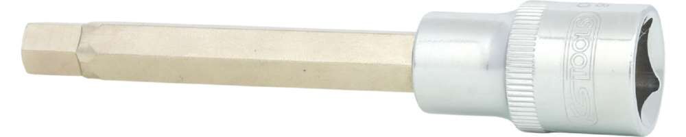 KS Tools 1/2 Zoll CHROMEplus Bit-Stecknuss Innensechskant lang Schlüsselweite 9 mm Produktbild KS Tools 1/2 Zoll CHROMEplus Bit-Stecknuss Innensechskant lang Schlüsselweite 9 mm bild 2