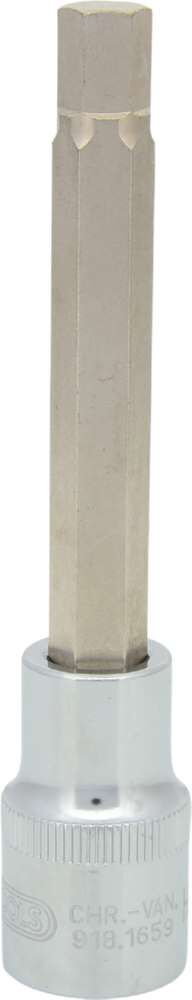 KS Tools 1/2 Zoll CHROMEplus Bit-Stecknuss Innensechskant lang Schlüsselweite 9 mm Produktbild KS Tools 1/2 Zoll CHROMEplus Bit-Stecknuss Innensechskant lang Schlüsselweite 9 mm bild 6