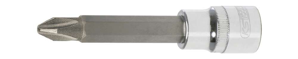 KS Tools 1/2 Zoll CHROMEplus Bit-Stecknuss lang PH2 Produktbild KS Tools 1/2 Zoll CHROMEplus Bit-Stecknuss lang PH2