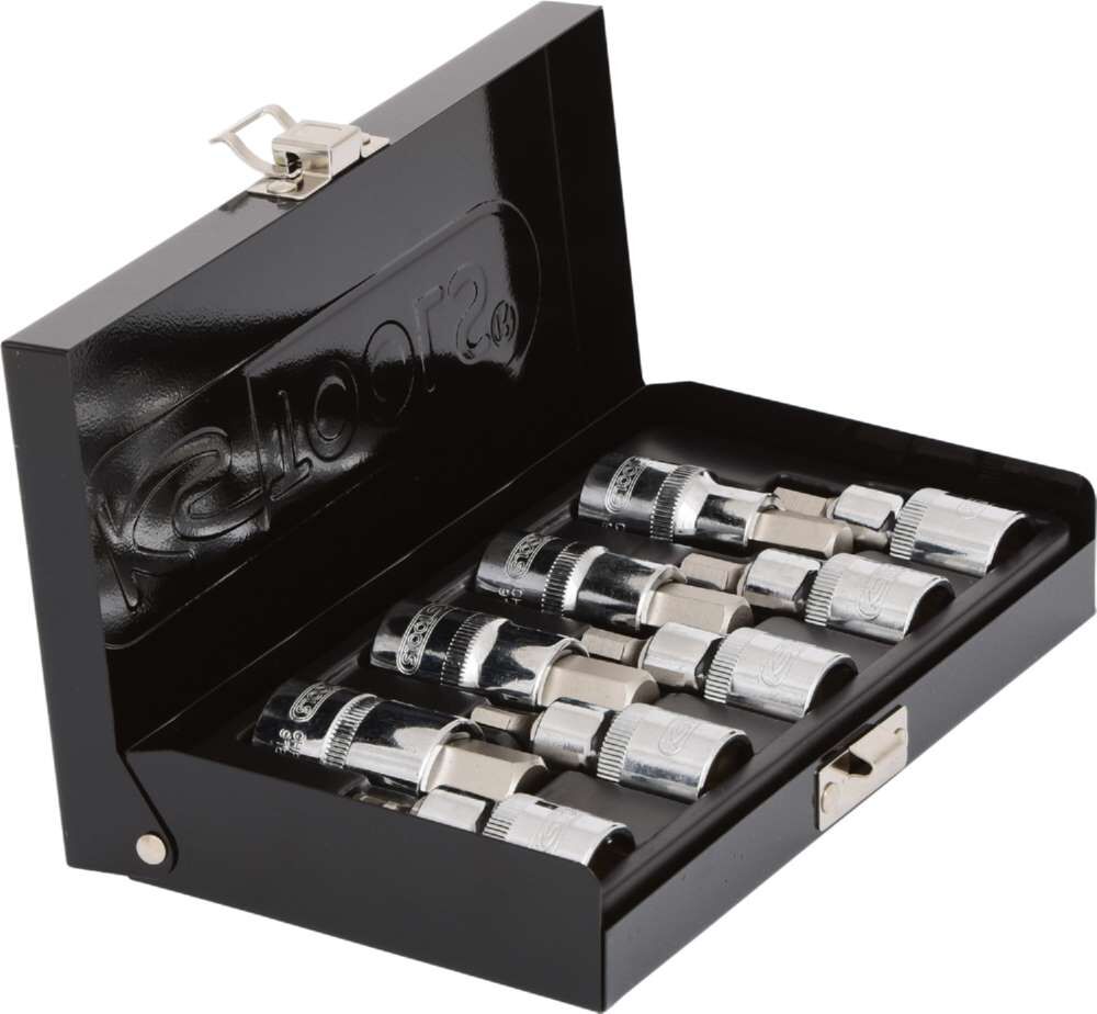 KS Tools 1/2 Zoll CHROMEplus Bit-Stecknuss-Satz Innensechskant 9 Teile 4 - 17 mm kurz Produktbild KS Tools 1/2 Zoll CHROMEplus Bit-Stecknuss-Satz Innensechskant 9 Teile 4 - 17 mm kurz bild 4