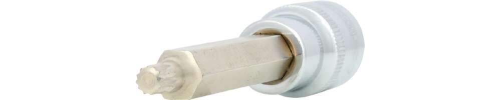 KS Tools 1/2 Zoll CHROMEplus Bit-Stecknuss XZN lang M6 Produktbild KS Tools 1/2 Zoll CHROMEplus Bit-Stecknuss XZN lang M6