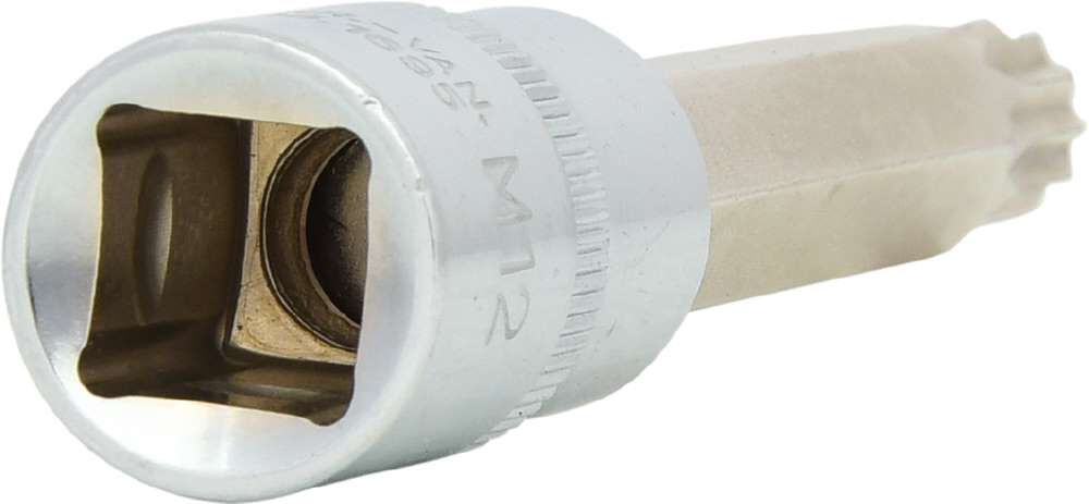 KS Tools 1/2 Zoll CHROMEplus Bit-Stecknuss XZN lang M12 Produktbild KS Tools 1/2 Zoll CHROMEplus Bit-Stecknuss XZN lang M12 bild 3
