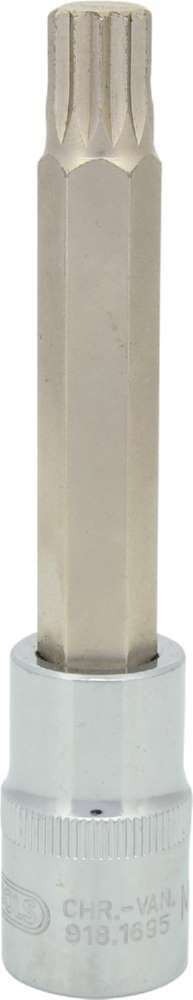 KS Tools 1/2 Zoll CHROMEplus Bit-Stecknuss XZN lang M12 Produktbild KS Tools 1/2 Zoll CHROMEplus Bit-Stecknuss XZN lang M12 bild 6