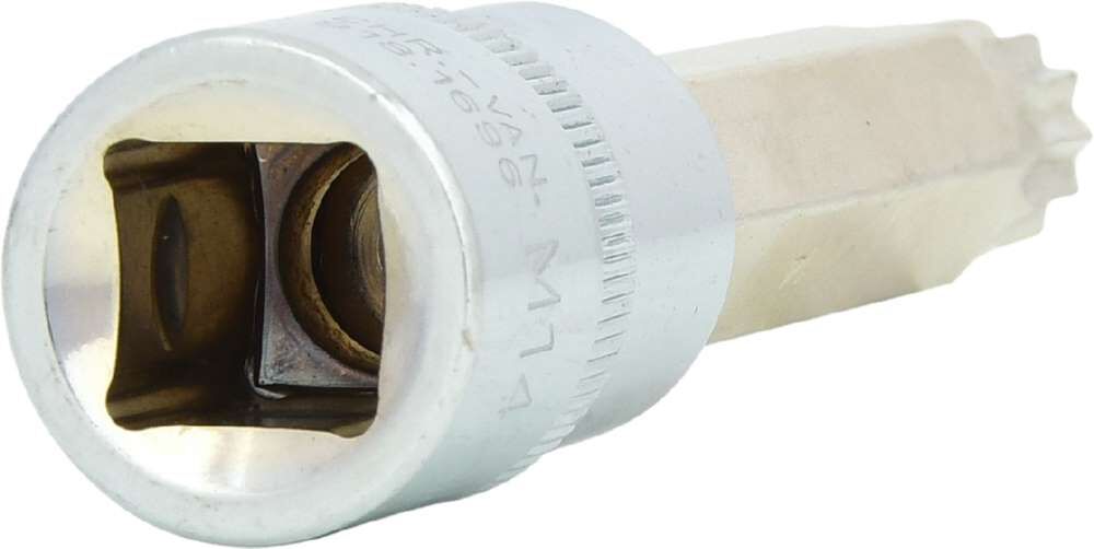 KS Tools 1/2 Zoll CHROMEplus Bit-Stecknuss XZN lang M14 Produktbild KS Tools 1/2 Zoll CHROMEplus Bit-Stecknuss XZN lang M14 bild 3