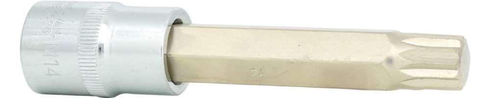 KS Tools 1/2 Zoll CHROMEplus Bit-Stecknuss XZN lang M14 Produktbild KS Tools 1/2 Zoll CHROMEplus Bit-Stecknuss XZN lang M14 bild 4