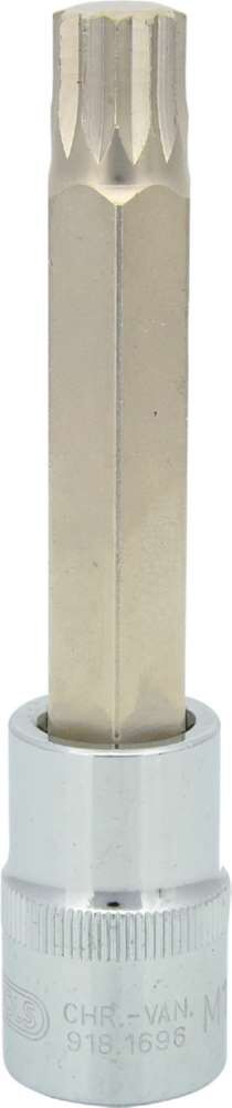 KS Tools 1/2 Zoll CHROMEplus Bit-Stecknuss XZN lang M14 Produktbild KS Tools 1/2 Zoll CHROMEplus Bit-Stecknuss XZN lang M14 bild 6