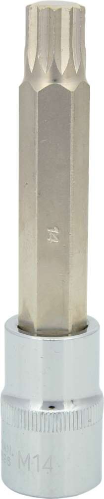 KS Tools 1/2 Zoll CHROMEplus Bit-Stecknuss XZN lang M14 Produktbild KS Tools 1/2 Zoll CHROMEplus Bit-Stecknuss XZN lang M14 bild 7