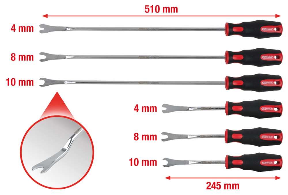 KS Tools Clip Löse Satz 6 Teile KS Tools Clip Löse Satz 6 Teile