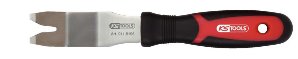 KS Tools Cliplöser Y Form doppelt breit abgewinkelt Gesamtlänge 230 mm Produktbild KS Tools Cliplöser Y Form doppelt breit abgewinkelt Gesamtlänge 230 mm