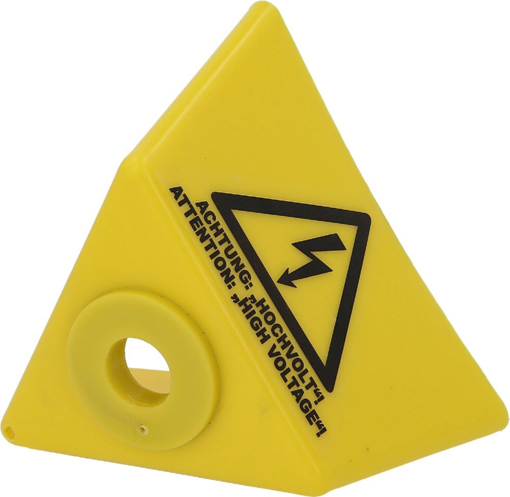 Produktbild Dachaufsteller mit Blitzsymbol und Magnet bild 3