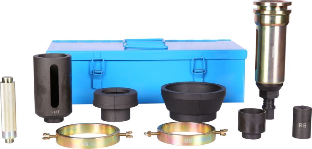 Produktbild KS Tools Differential Hauptwellenlager Abzieher Satz für LKW DAF 10 teilig