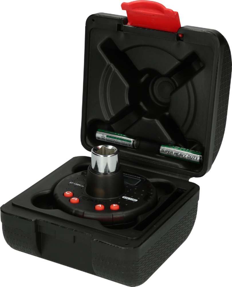 KS Tools 1/2 Zoll Digitaler Drehmomentadapter mit Winkelmesser 6,8 - 135 Nm Produktbild KS Tools 1/2 Zoll Digitaler Drehmomentadapter mit Winkelmesser 6,8 - 135 Nm