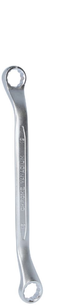 KS Tools Doppel Ringschlüssel leicht gekröpft 18x19 mm Produktbild KS Tools Doppel Ringschlüssel leicht gekröpft 18x19 mm bild 2