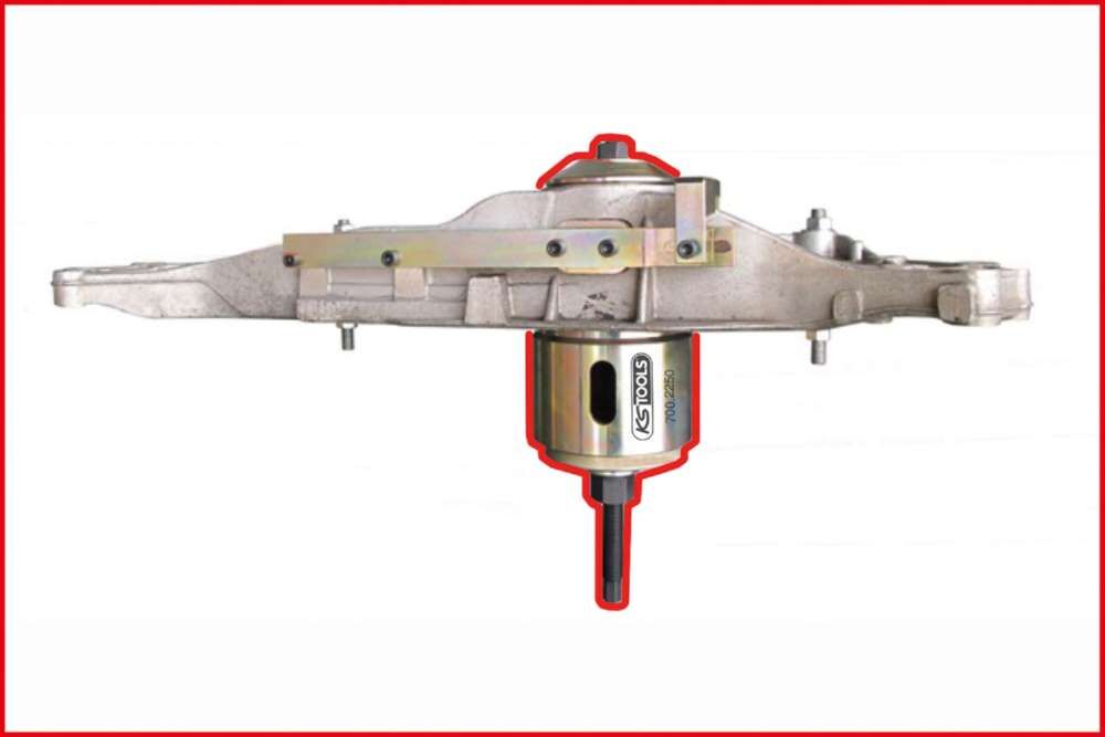 KS Tools Doppel Silentlagerwerkzeug Satz für VAG 19 Teile Produktbild KS Tools Doppel Silentlagerwerkzeug Satz für VAG 19 Teile bild 13