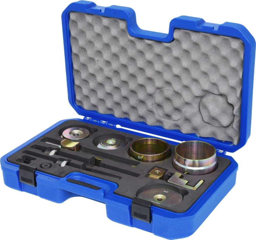 KS Tools Doppel Silentlagerwerkzeug Satz für VAG 19 Teile Produktbild KS Tools Doppel Silentlagerwerkzeug Satz für VAG 19 Teile bild 2