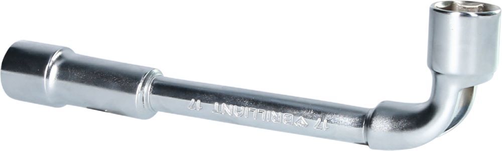 Brilliant Tools Doppelsteckschlüssel gekröpft 17 mm Produktbild Brilliant Tools Doppelsteckschlüssel gekröpft 17 mm bild 3