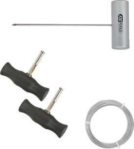 KS Tools Drahtschneide Satz mit gezopftem Schneiddraht 4 Teile Produktbild KS Tools Drahtschneide Satz mit gezopftem Schneiddraht 4 Teile