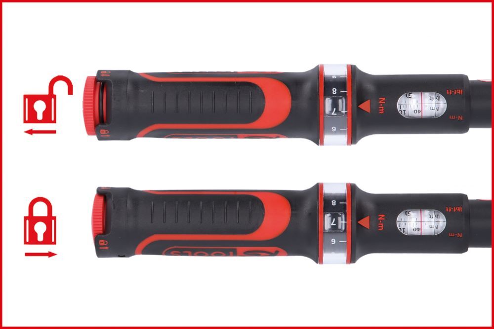 Produktbild 1/2"ERGOTORQUEprecision Drehmomentschlüssel-Satz, 20-200Nm, 11-tlg bild 11