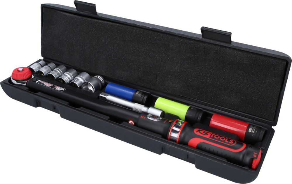 Produktbild KS Tools Drehmomentschlüssel Satz 20-200Nm ERGOTORQUEprecision 1/2 Zoll 11 teilig