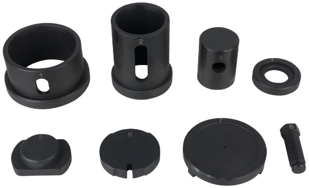 Produktbild KS Tools Dreieckslenker Buchsen Satz für LKW DAF Durchmesser 70 mm 8 teilig