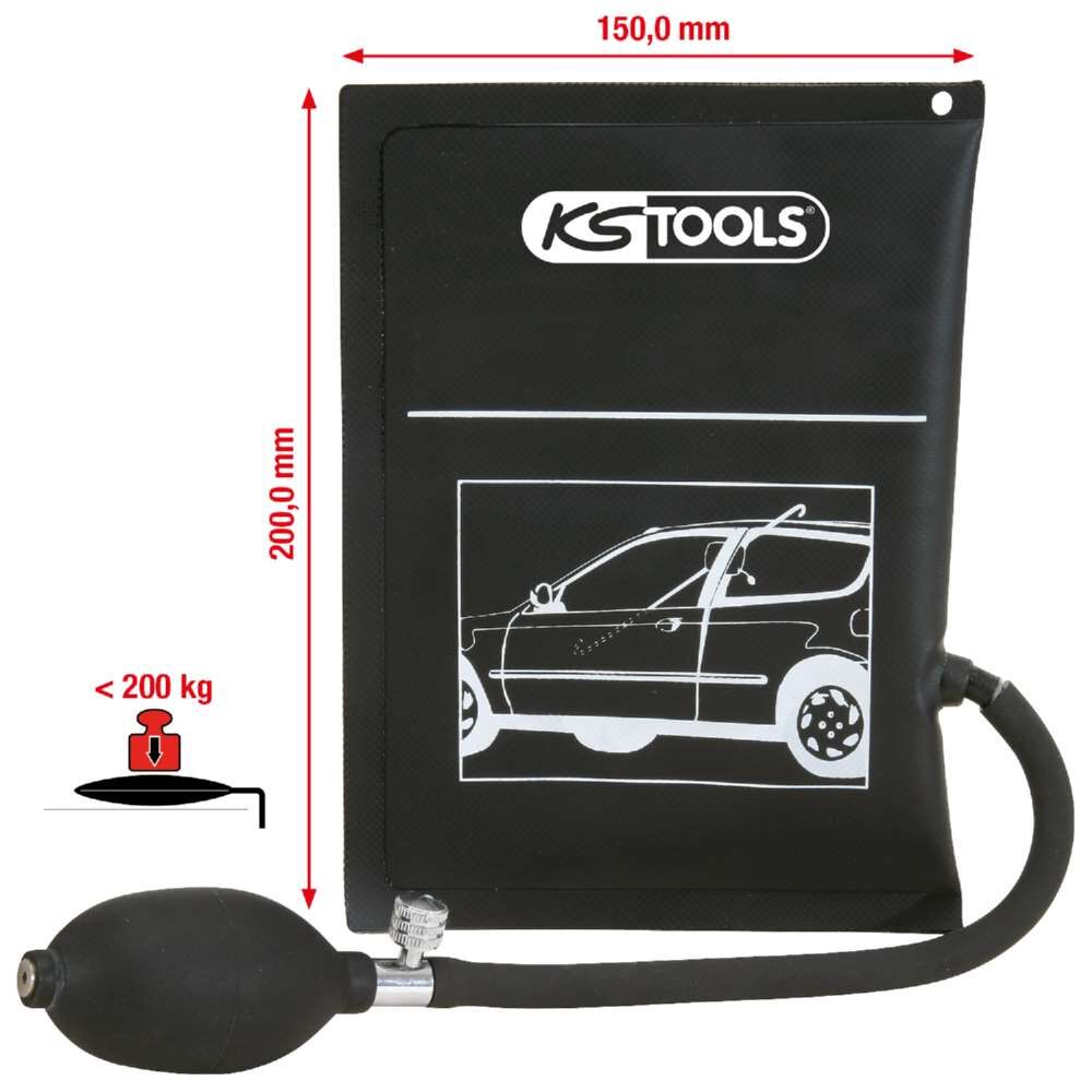 KS Tools Druckkissen mit Handpumpe Breite 150 Länge 200 mm Produktbild KS Tools Druckkissen mit Handpumpe Breite 150 Länge 200 mm