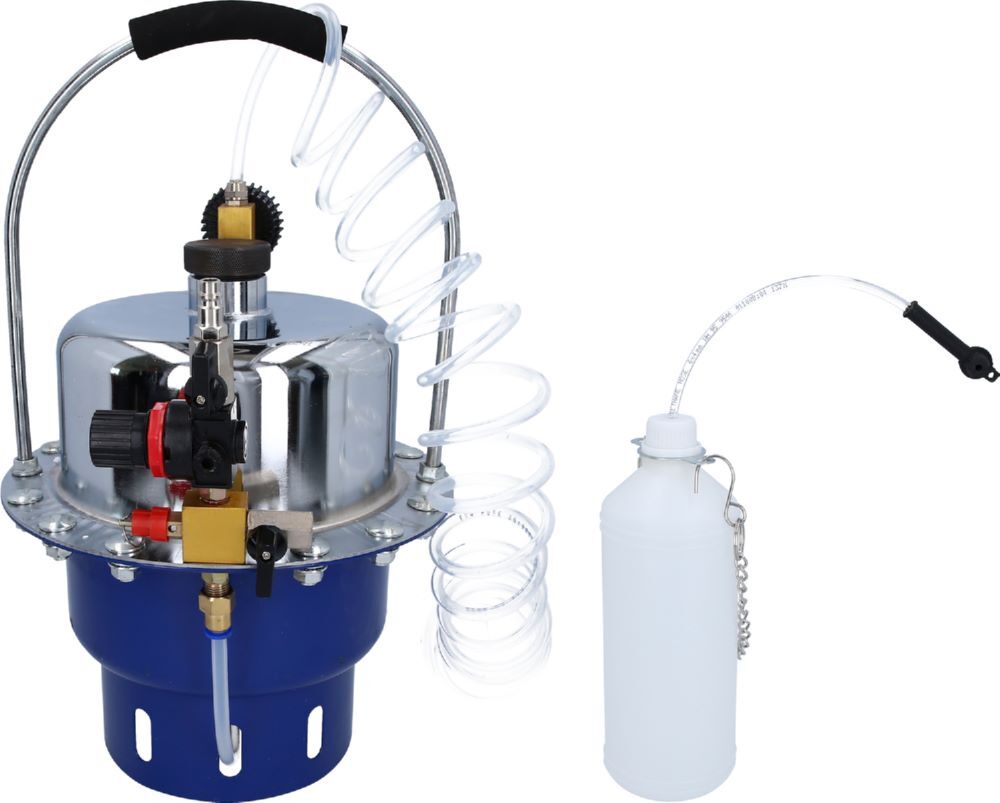 Brilliant Tools Bremsentlüftungsgerät Druckluft mit Auffangflasche Produktbild Brilliant Tools Bremsentlüftungsgerät Druckluft mit Auffangflasche