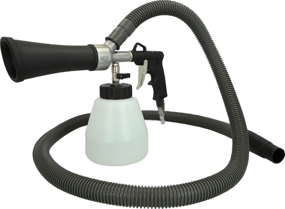Produktbild KS Tools KFZ Druckluft Reinigungs Pistolen Satz mit Absaugvorrichtung 3 teilig