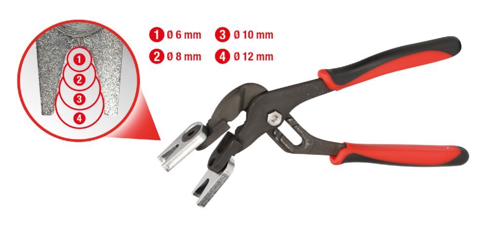 Produktbild Druckluft-Schnellverbinder-Lösezange, 6-12 mm bild 2