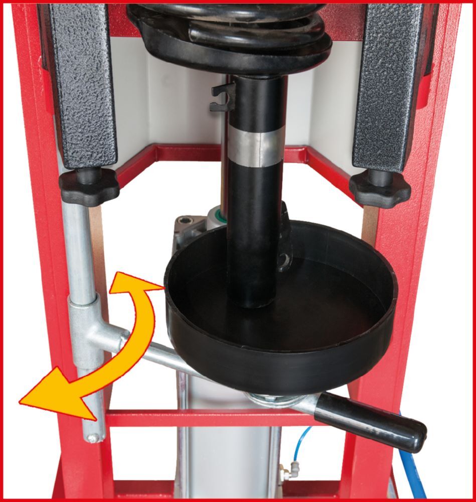 Produktbild Druckluft-Stand-Federspanner inkl. Adapterplatte bild 11