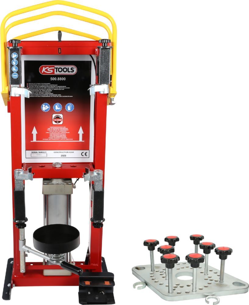 Produktbild Druckluft-Stand-Federspanner inkl. Adapterplatte bild 2