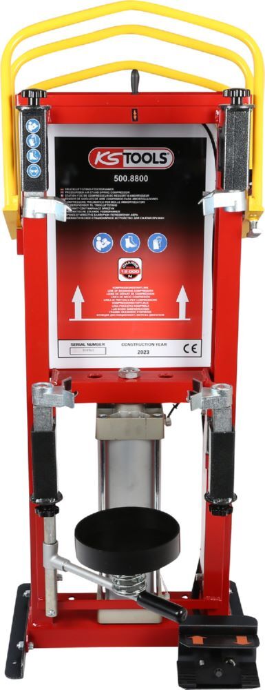 Produktbild KS Tools Druckluft Stand Federspanner mit Adapterplatte 500 x 400 x 1200 mm