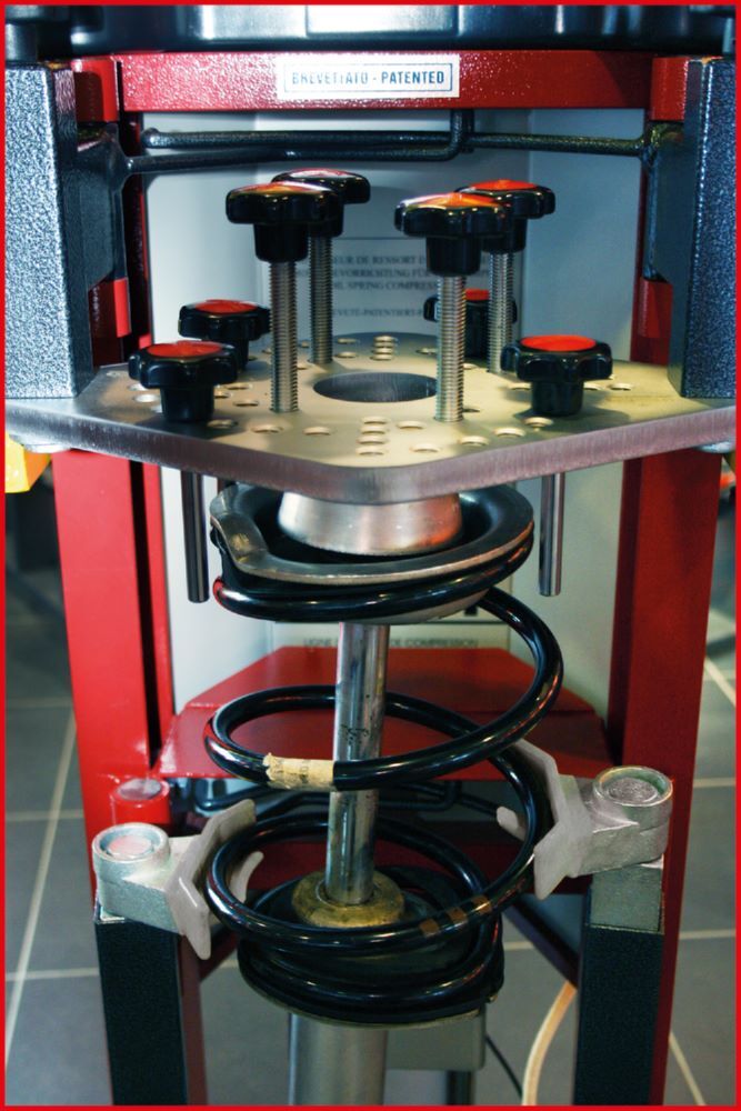Produktbild Druckluft-Stand-Federspanner inkl. Adapterplatte bild 4