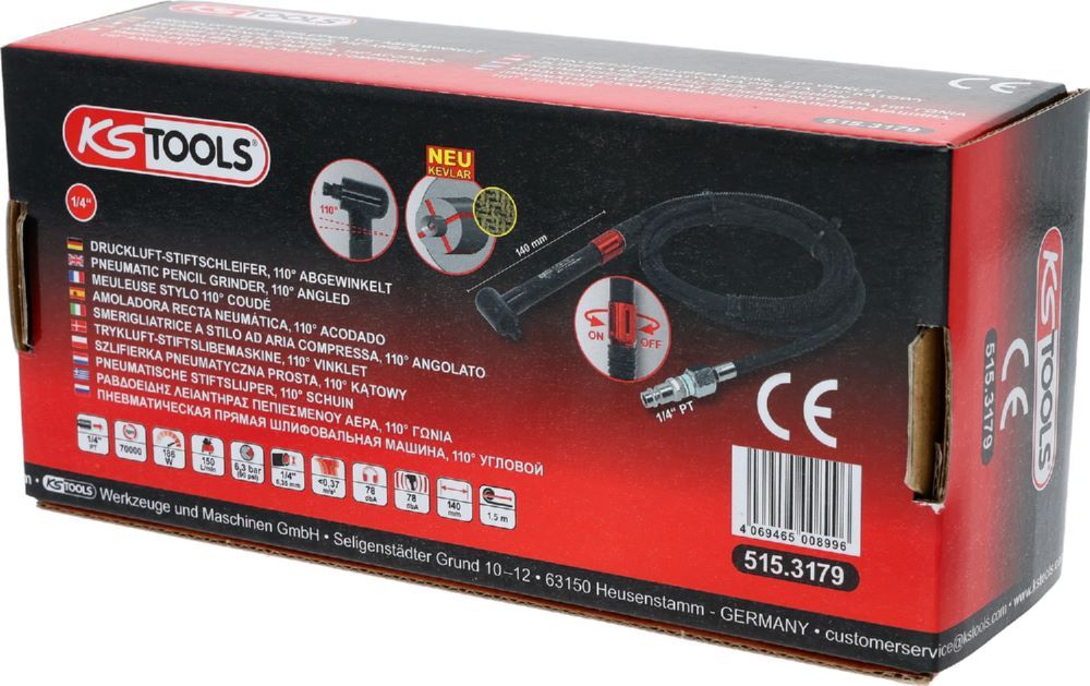 Produktbild Druckluft-Stiftschleifer, 110° abgewinkelt bild 5