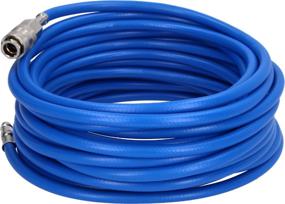 Brilliant Tools Druckluftschlauch 6 mm mit Schnellkupplungen 10 Meter lang Produktbild Brilliant Tools Druckluftschlauch 6 mm mit Schnellkupplungen 10 Meter lang bild 2