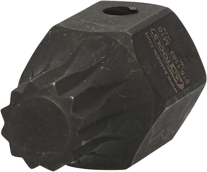 KS Tools 1/2 Zoll DUODRIVE Spezial Kraft Bit Stecknuss XZN M16,43 mm kurz Produktbild KS Tools 1/2 Zoll DUODRIVE Spezial Kraft Bit Stecknuss XZN M16,43 mm kurz bild 2