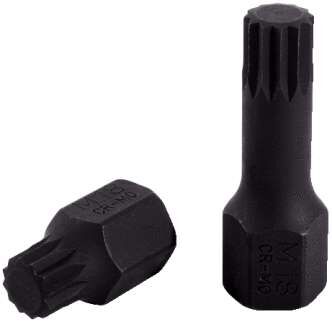 KS Tools 1/2 Zoll DUODRIVE Spezial Kraft Bit Stecknuss XZN M18,43 mm kurz Produktbild KS Tools 1/2 Zoll DUODRIVE Spezial Kraft Bit Stecknuss XZN M18,43 mm kurz