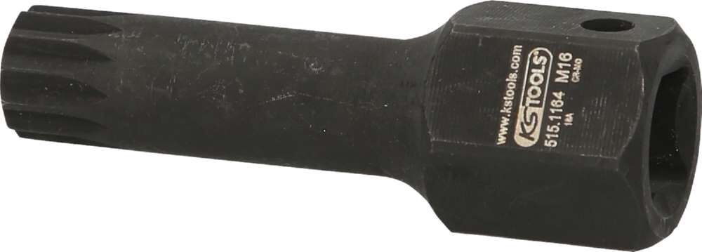 KS Tools 1/2 Zoll DUODRIVE Spezial Kraft Bit Stecknuss XZN M16,78 mm lang Produktbild KS Tools 1/2 Zoll DUODRIVE Spezial Kraft Bit Stecknuss XZN M16,78 mm lang