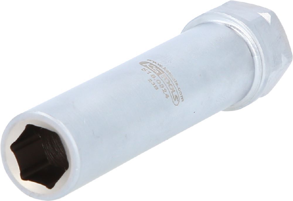 Produktbild KS Tools Durchgangs Stecknuss 10 mm Länge 75 mm