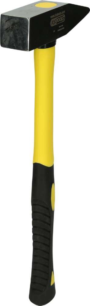 KS Tools Schlosserhammer Edelstahl mit Fiberglasstiel 500 g Produktbild KS Tools Schlosserhammer Edelstahl mit Fiberglasstiel 500 g bild 2