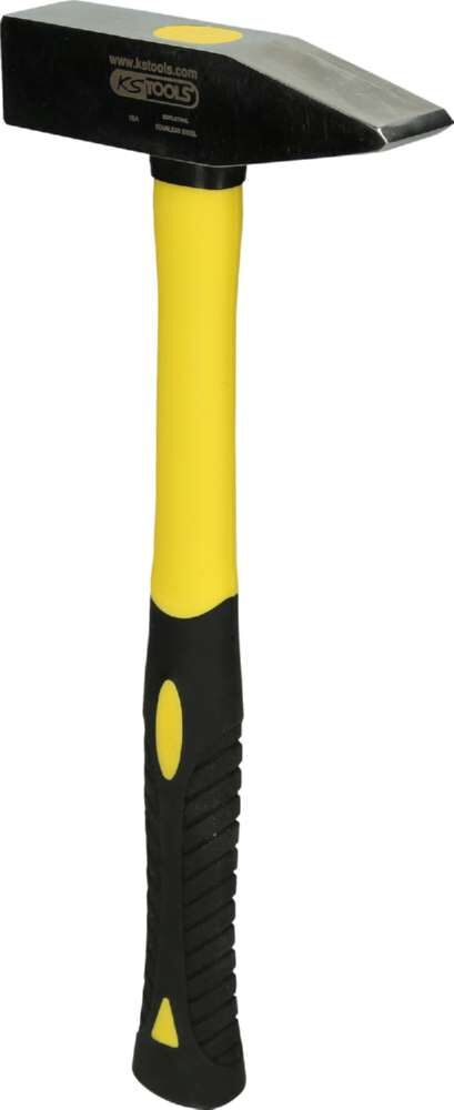 KS Tools Schlosserhammer Edelstahl mit Fiberglasstiel 500 g Produktbild KS Tools Schlosserhammer Edelstahl mit Fiberglasstiel 500 g bild 3