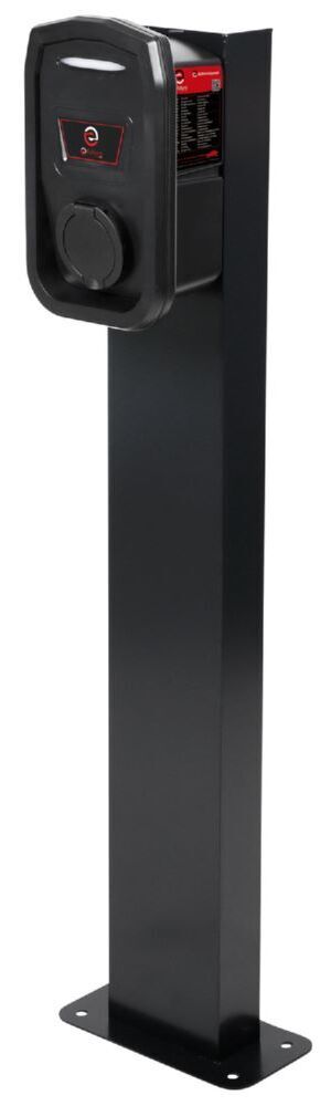 Produktbild efuturo Standsäule für eine Wallbox, grau bild 3