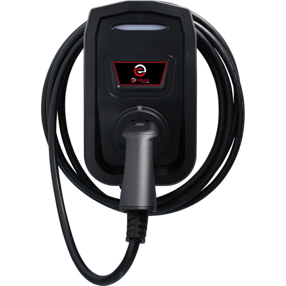 Produktbild KS Tools Wallbox efuturo mit Typ 2 Ladekabel bis 7,4 kW mit Stromzähler