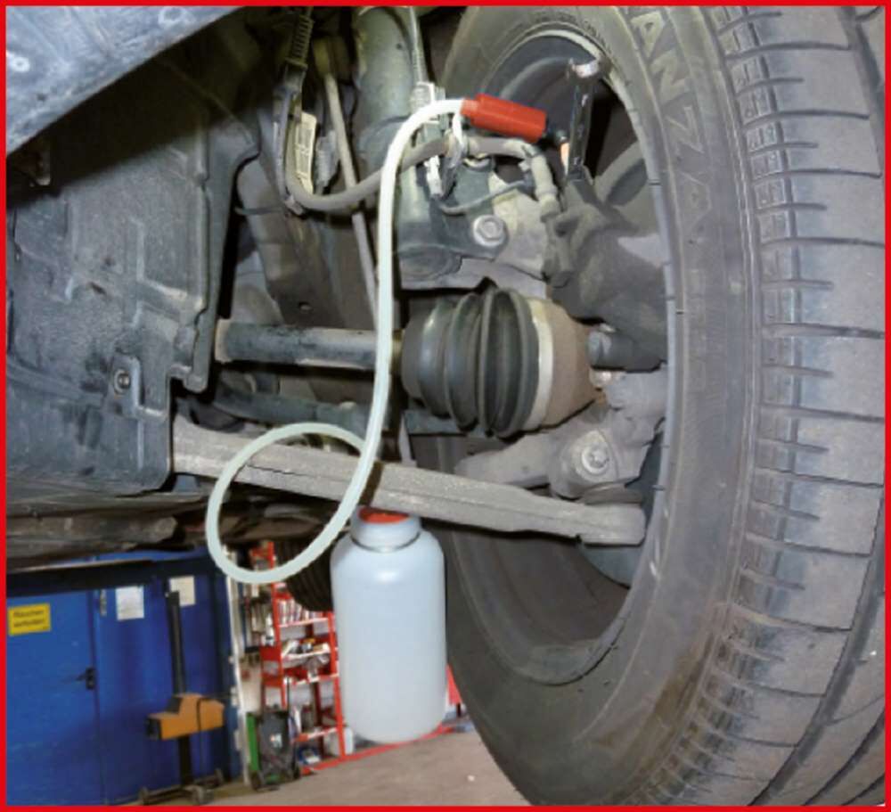 KS Tools Ein Mann Bremsenentfüfter mit Auffangflasche Produktbild KS Tools Ein Mann Bremsenentfüfter mit Auffangflasche bild 2