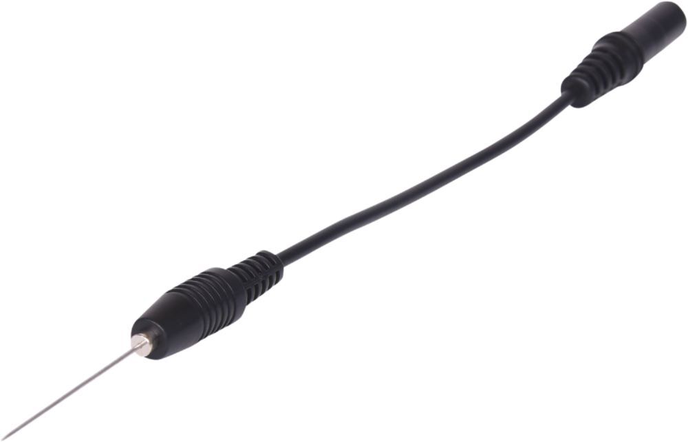 KS Tools 4 mm Eingangsbuchse auf nadelförmige Prüfspitze schwarz KS Tools 4 mm Eingangsbuchse auf nadelförmige Prüfspitze schwarz