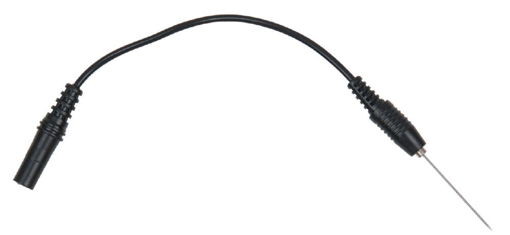 KS Tools 4 mm Eingangsbuchse auf nadelförmige Prüfspitze schwarz KS Tools 4 mm Eingangsbuchse auf nadelförmige Prüfspitze schwarz