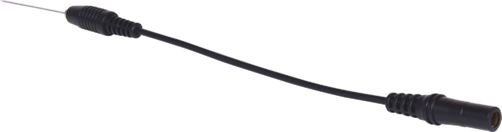 KS Tools 4 mm Eingangsbuchse auf nadelförmige Prüfspitze schwarz KS Tools 4 mm Eingangsbuchse auf nadelförmige Prüfspitze schwarz